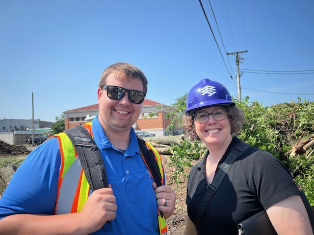 CCI and FEH Design construction team leads.