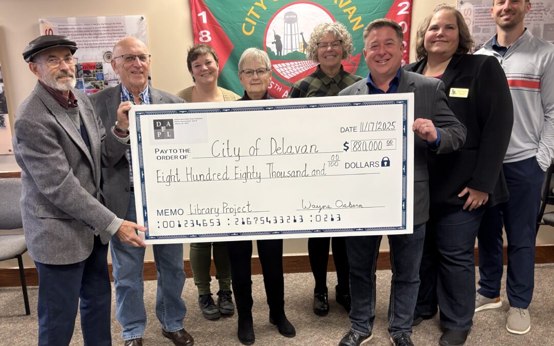 $880,000 donation presented to City!