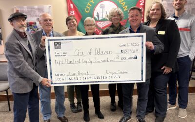 $880,000 donation presented to City!