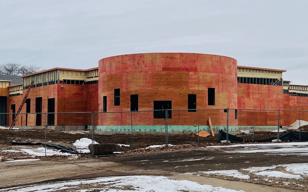 exterior discover zone library expansion