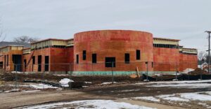 exterior discover zone library expansion