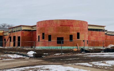 Smiling, from the outside