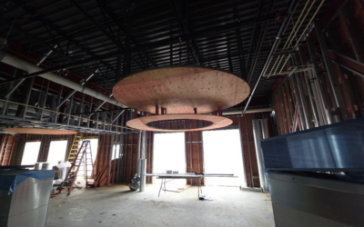 Circles in the ceiling