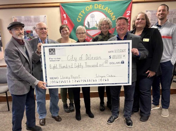 library foundation donation to city
