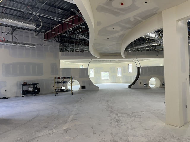 interior with drywall