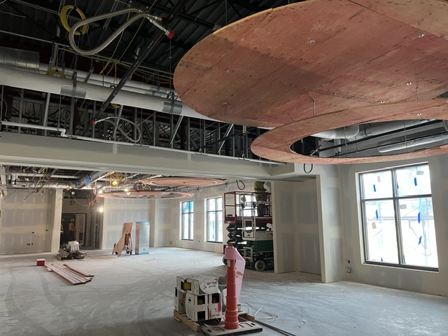 interior with drywall